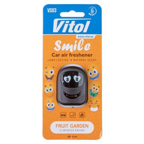 Освежитель воздуха Vitol Smile на обдув Fruit Garden 4мл, фото 1