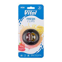 Освіжувач повітря Vitol Fresh Clips на обдування Strawberry+Lemon