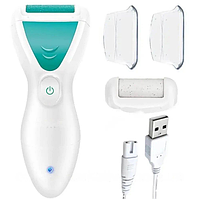 Електрична пемза для ніг із 2 насадками, від USB, VGR V-812