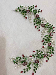 Гілочка з ювелірної проволоки для вечірньої зачіски (ручна робота)