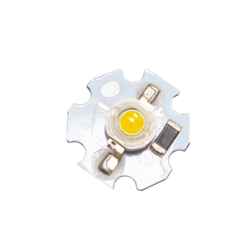 Світлодіод 1Вт - теплий білий, 120-150мА 5В 100-110Лм 100-110Лм