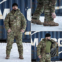 Зимовий комплект Grifon 2в1: Бушлат GOVERLA  на Omni-Heat  + Штани Apex Gen 3 водовідштовхувальні (мультикам)