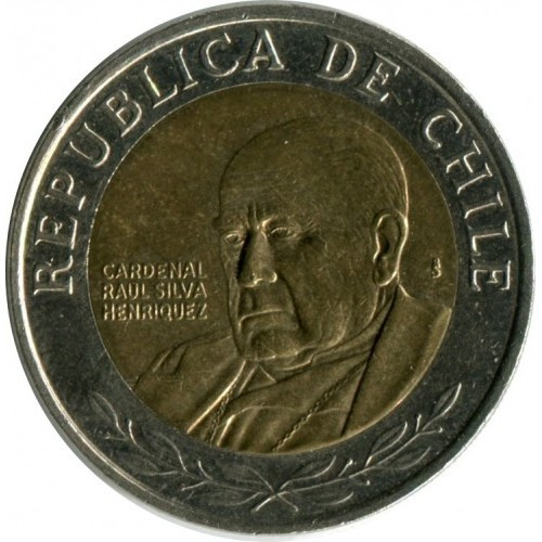 Чилі 500 песо, 2000-2023 №2744