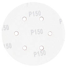 Шліфувальний круг 6 отворів Ø150мм P150 (10шт) SIGMA (9122281), фото 3