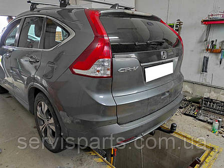 Фаркоп Honda CR-V IV 2012-2018 (Хонда СРВ 4) польський, гак на болтах, фото 1