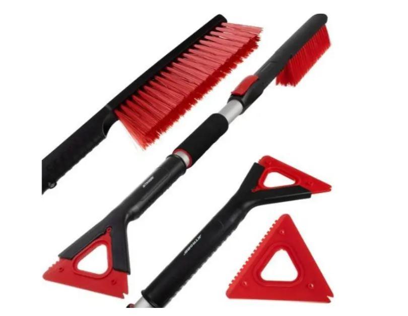 Багатофункційний телескопічний скребок для льоду та снігу PREMIUM Xtrobb 24822, фото 1