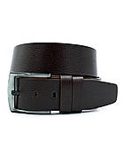 Шкіряний чоловічий ремінь Weatro 4,3 х 105-120 см Коричневий wtro-tur-43k-0045, фото 3