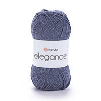 Yarnart ELEGANCE (Елеганс) № 103 темно-сірий (Пряжа бавовна з акрилом, нитки для в'язання)