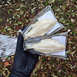 Риба Вобла з білого шоколаду Velvet 32% з цілими горіхами кеш’ю 80 грамів крафтове виробництво, фото 5