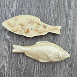 Риба Вобла з білого шоколаду Velvet 32% з цілими горіхами кеш’ю 80 грамів крафтове виробництво, фото 3