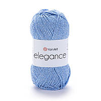 Yarnart ELEGANCE (Елеганс) № 107 блакитний (Пряжа бавовна з акрилом, нитки для в'язання)