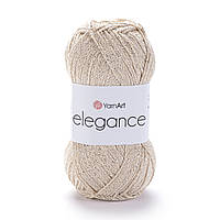 Yarnart ELEGANCE (Елеганс) № 119 світлий беж (Пряжа бавовна з акрилом, нитки для в'язання)