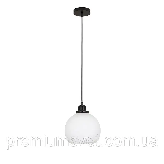 Світильник  підвіс 91610F-1 BK+WH, фото 1