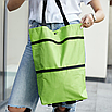 Господарська сумка на колесах для покупок із міцного та стійкого до зносу поліестеру A00005, фото 2