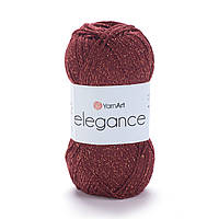 Yarnart ELEGANCE (Елеганс) № 122 теракот (Пряжа бавовна з акрилом, нитки для в'язання)