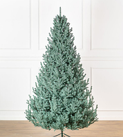 Ялинка штучна лита Віденська блакитна 1,5 м + підставка