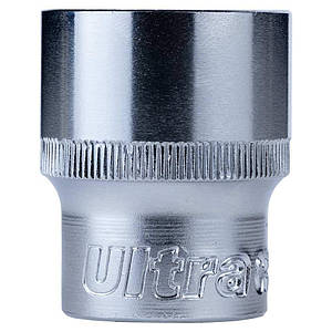 Насадка шестигранна коротка 1/2" 24 мм CrV ULTRA (6070242)