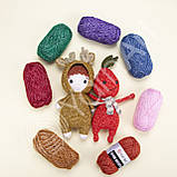 Yarnart DENIM WASHED (Денім Вошд) № 904 бузковий (Пряжа бавовна з акрилом, нитки для в'язання), фото 10