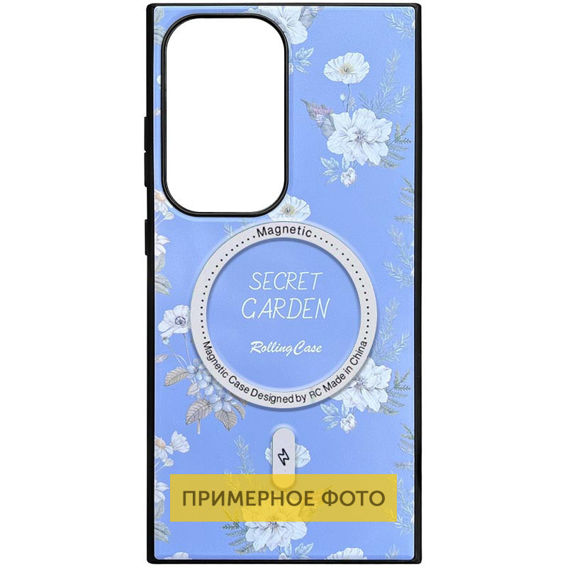 Чохол Secret Garden with MagFit для Samsung Galaxy S25+ | Fashion Case Lilac