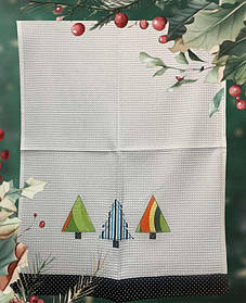 Новорічні вафельні рушники "Ялинка"