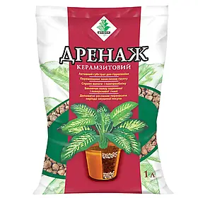 Дренаж керамзитовий дрібний Флорин 1 л