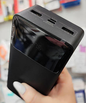 Power Bank Baseus Bipow 30000mAh 15W Digital Display, PPBD050201 (Чорний), фото 4