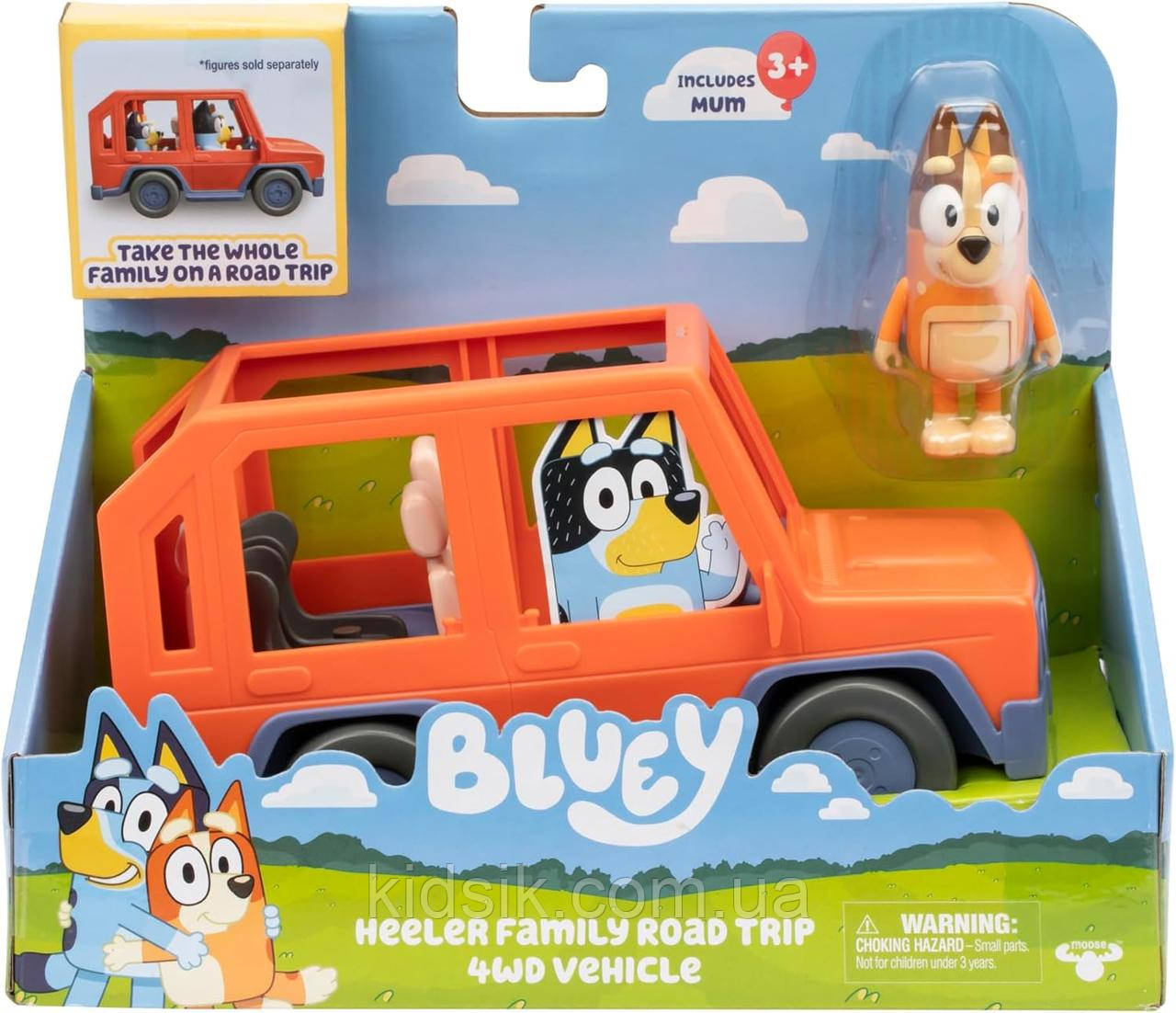 Ігровий набір кабріолет Блуї Bluey Convertible, фото 1