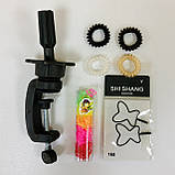 Голова для причесок парикмахерская учебная манекен болванка для плетения стрижек маникен, фото 6