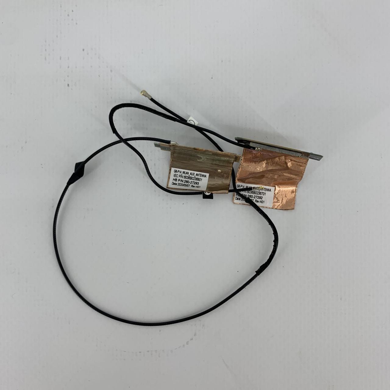 Антени WLAN для ноутбука HP EliteBook 745 840 840 846 ZBook 14u G5 G6 (6036b0236801 6036b0236701) "Б/У"