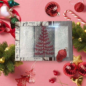 Подарунковий набір рушників "Веселих свят"