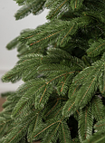 Ялинка штучна лита Лапландська зелена 2,1 м + підставка, фото 2