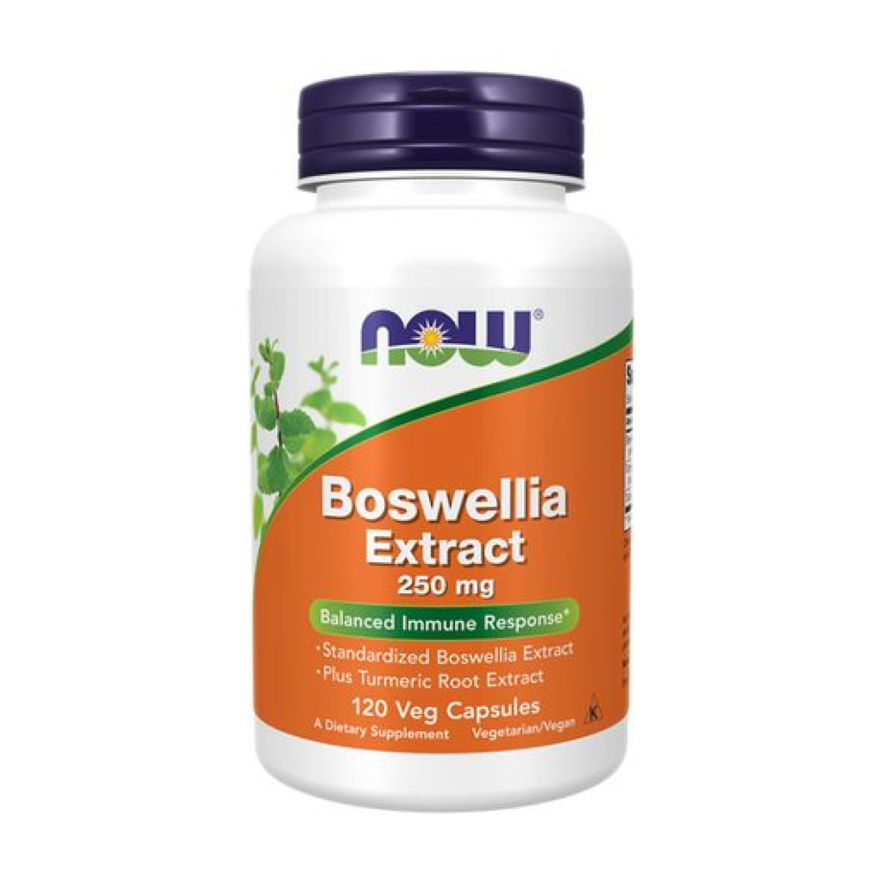 Босвелії екстракт Now Foods Boswellia Extract 250 мг 120 капсул