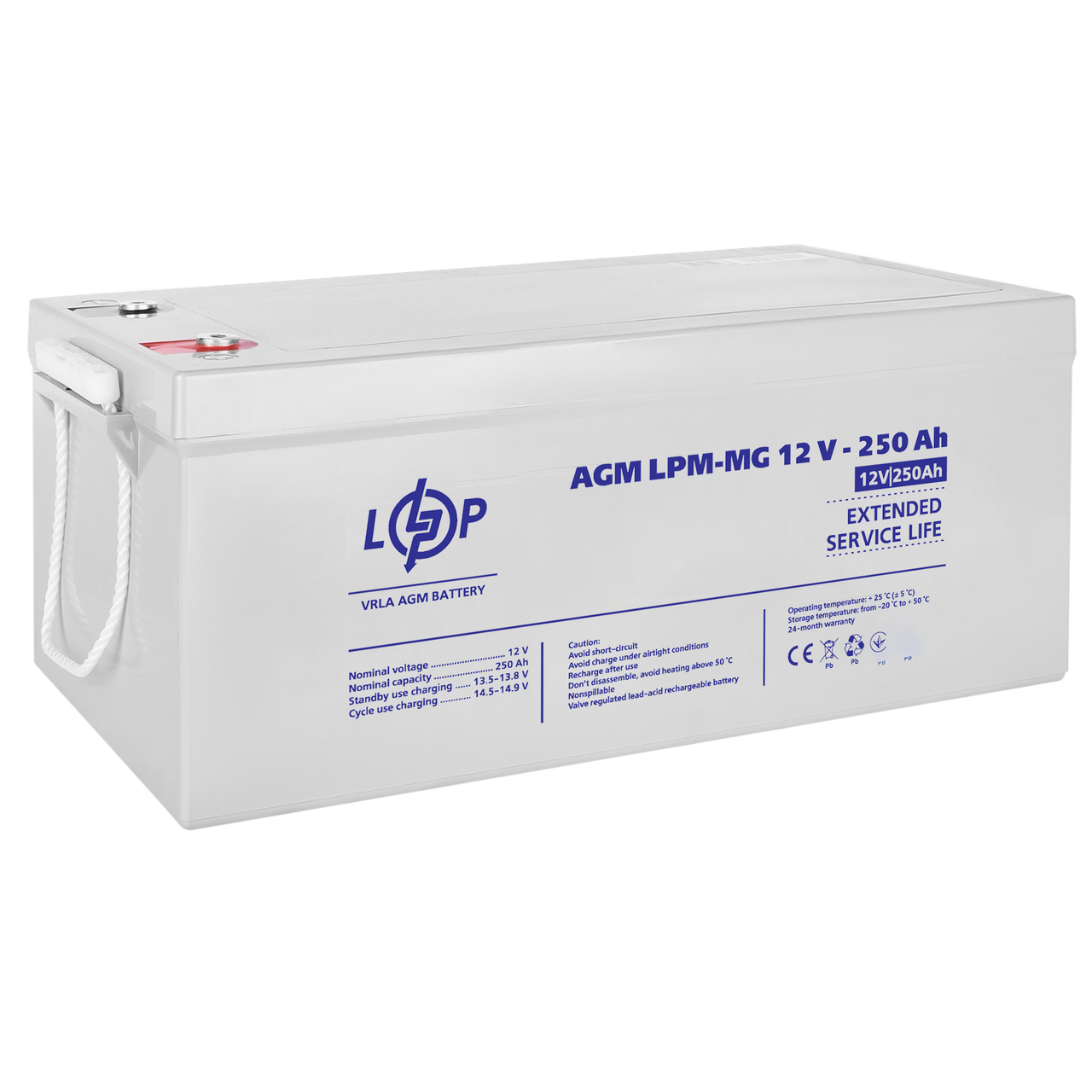 Мультигелевый аккумулятор LPM-MG 12V - 250 Ah