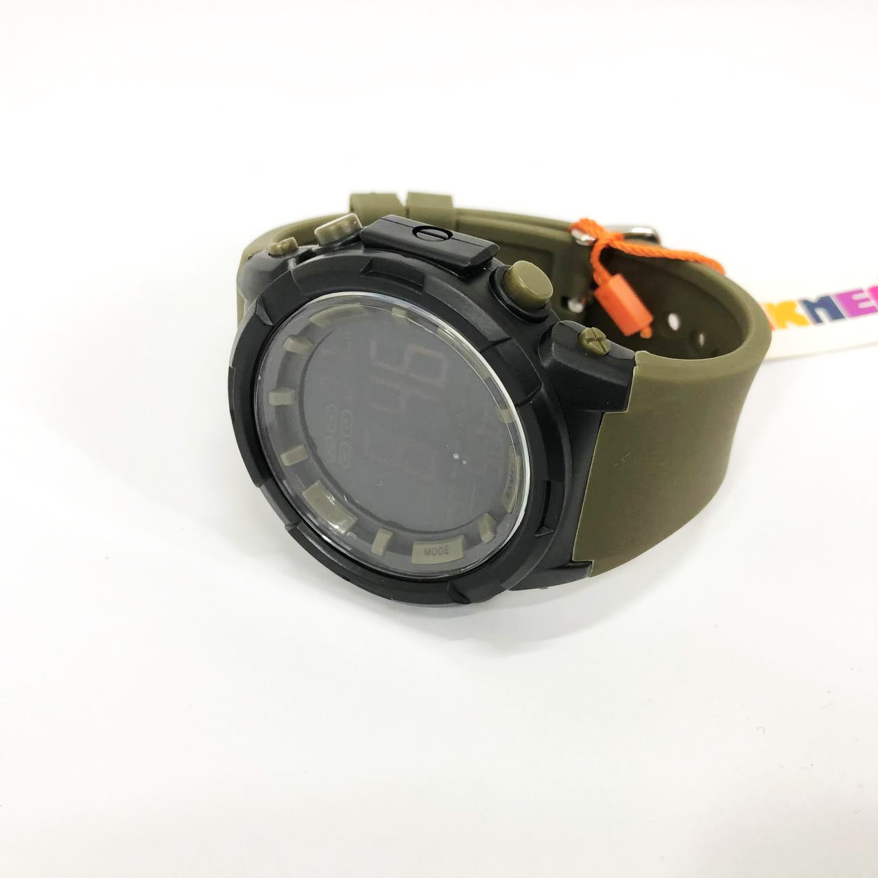 Годинник військовий чоловічий SKMEI 1845AG ARMY GREEN, Військовий DM-467 тактичний годинник