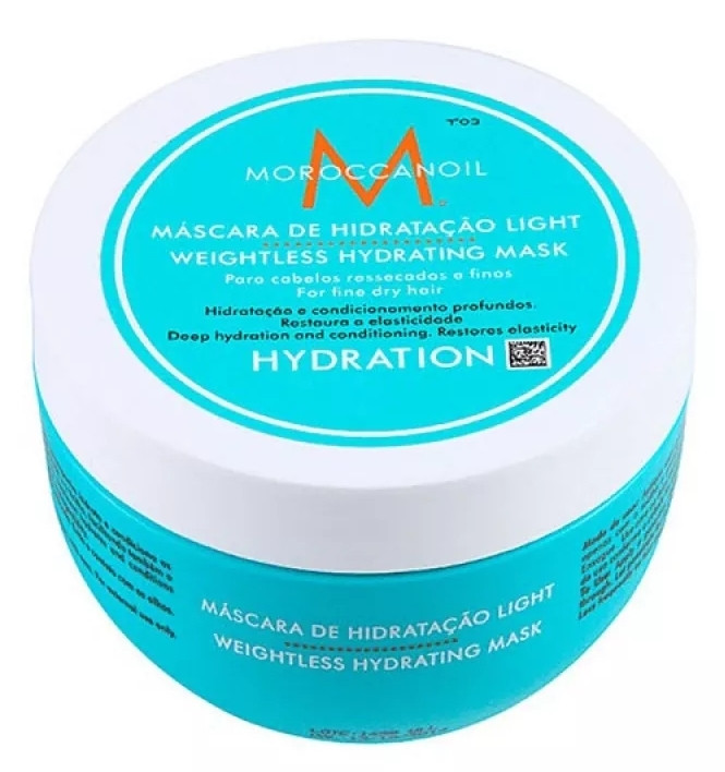 Маска для волосся легка зволожуюча для тонкого волосся Moroccanoil Weightless Hydrating Mask, 250 мл