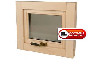 Вікно лазневе Tesli англійська 600 х 500