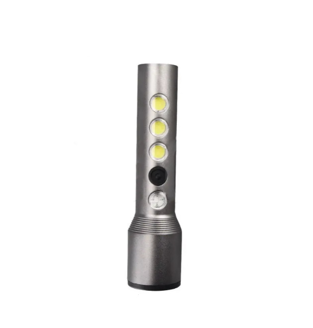 Ліхтар світлодіодний LED 5W+3COB з акумулятором usb micro charge
