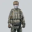 Плитоноска покращена «Ghost Gen4 V3» з балістичним захистом 1 класу, системою швидкоскидання + 10 підсумків, фото 3