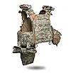 Плитоноска покращена «Ghost Gen4 V3» з балістичним захистом 1 класу, системою швидкоскидання + 10 підсумків, фото 8