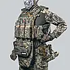 Плитоноска покращена «Ghost Gen4 V3» з балістичним захистом 1 класу, системою швидкоскидання + 10 підсумків, фото 5