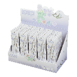 Ручка гелева автоматична BLOSSOM, 0.5 мм, ароматний грип, Ірис, сині чорнила, в блістері, фото 3