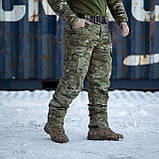 Штани тактичні Grifon 13 Gen-3 кишень на флісі (Apex Gen-3) мультикам (водовідштовхувальна тканина), фото 10