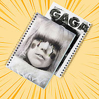 Зошит А5 48 арк. на пружині у клітинку 60 гр.м² Lady Gaga 021
