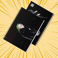 Зошит А5 48 арк. на пружині у клітинку 60 гр.м² Lady Gaga 023