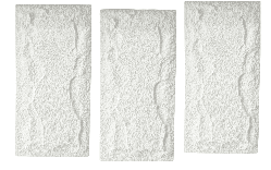 3D панель Саграда 2 Білий