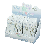 Ручка гелева автоматична BLOSSOM, 0.5 мм, ароматний грип, Тюльпан, сині чорнила, в блістері, фото 3