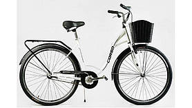Міський велосипед Corso FORTUNA колесо 28" рама 20" білий FR-28637