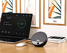 Дротові USB-колонки для ноутбука Jeecoo A10, комп'ютерні колонки Bluetooth (одинокі) — маленькі та портат, фото 4