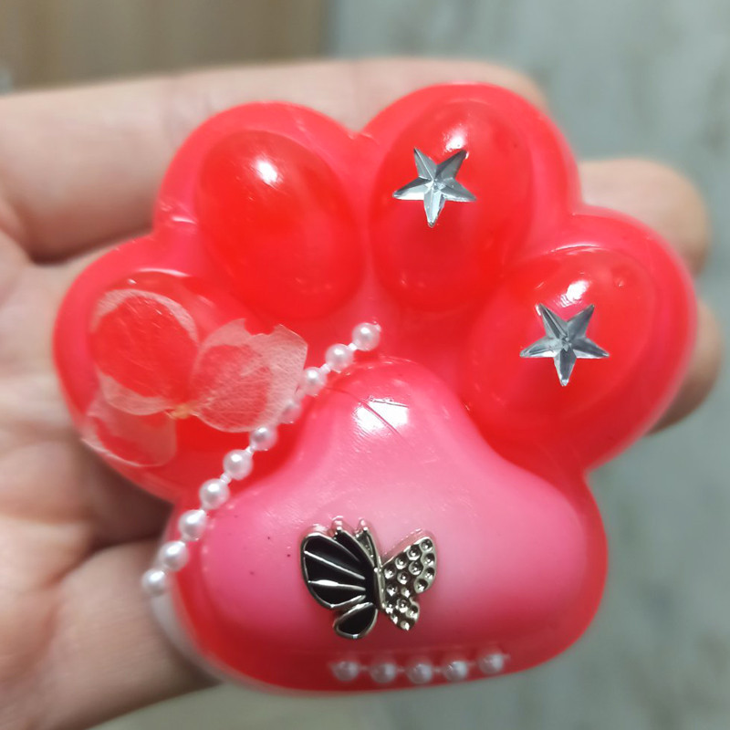 Іграшка Рідка Тютюн Лапка Noti з аксесуаром сквіш-антистрес лапка котика для дітей (l_13385), фото 1