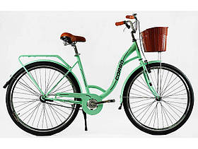 Міський велосипед Corso FORTUNA колесо 28" рама 20" бірюзовий FR-28065